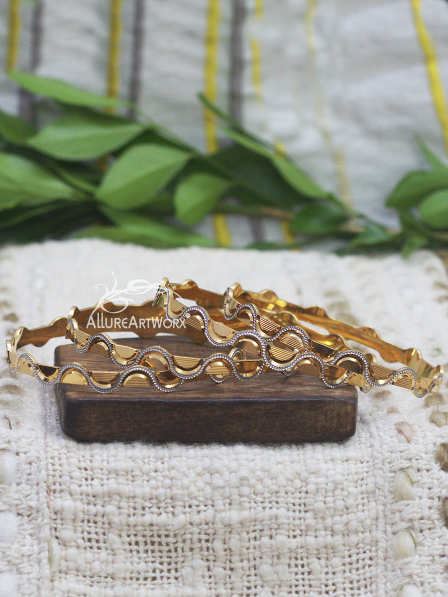 Trendy Bangles(Two-tone)